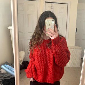AE Red Sweater